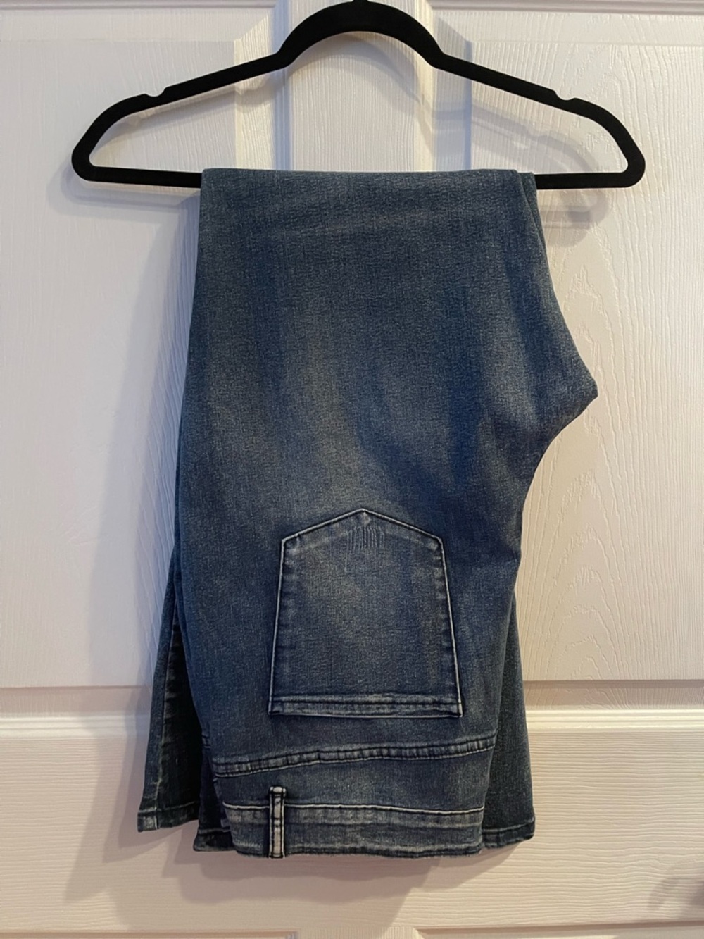 Classic Wide Leg Jeans - Dark Blue